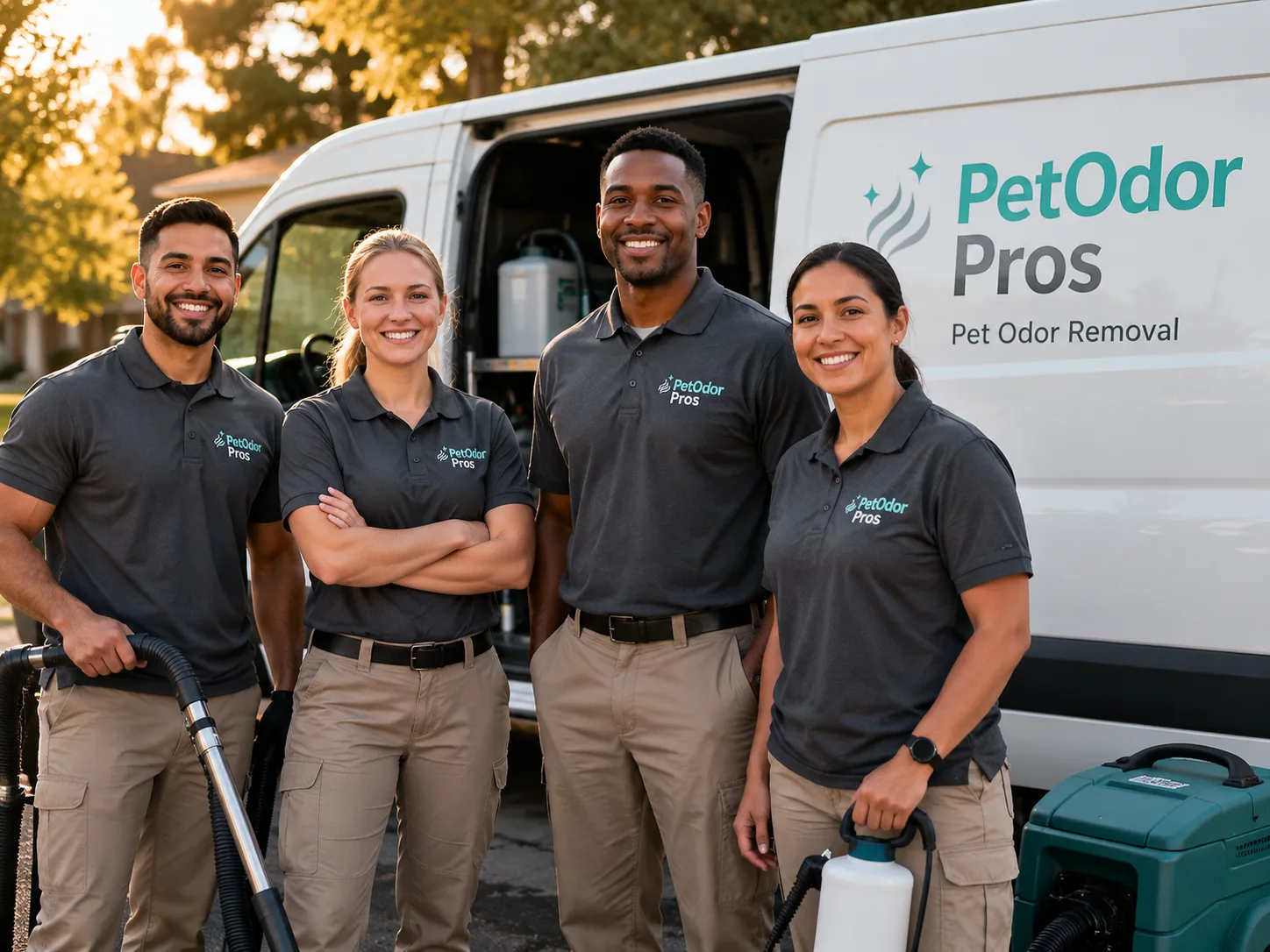 Pet Odor Removal team serving Pittsburg, TX